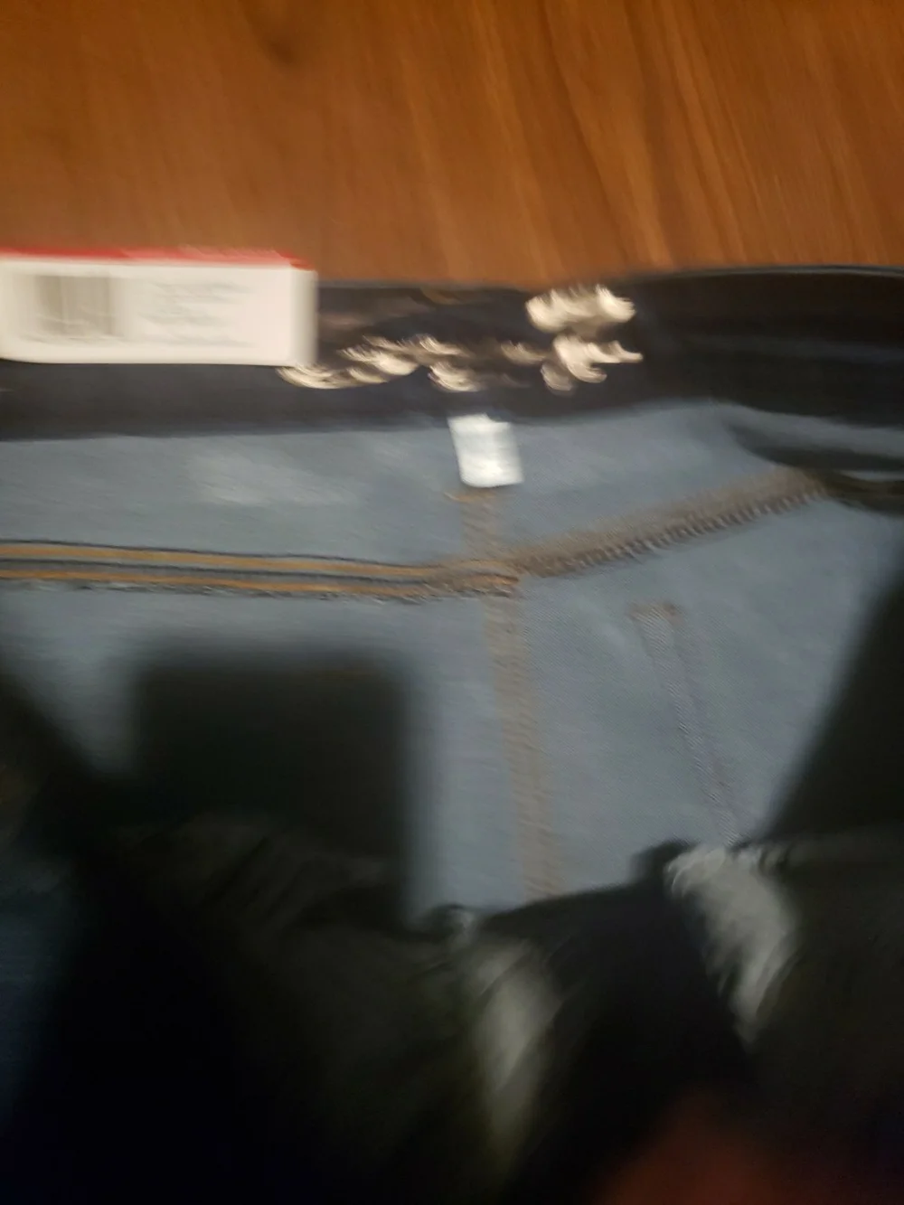 Seven7 Dark Blue Denim Jean Shorts